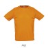 SPORTYheren t-shirt 140g - neon oranje
