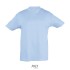 REGENT Kinder t-shirt 150g - Hemels blauw