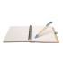 Notitieblok en balpen