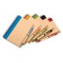 Notitieblok en balpen