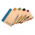 Notitieblok en balpen