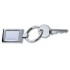 Luxe metalen sleutelhanger