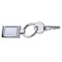 Luxe metalen sleutelhanger