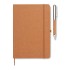 Set notitieboeken gerecycled le