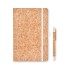 Bamboe A5 notitieboek met balpe