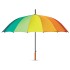 27 inch regenboogparaplu