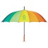 27 inch regenboogparaplu
