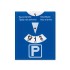 Parkeerkaart van PVC