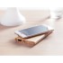 Draadloze bamboe powerbank