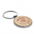 Bamboe sleutelhanger rond